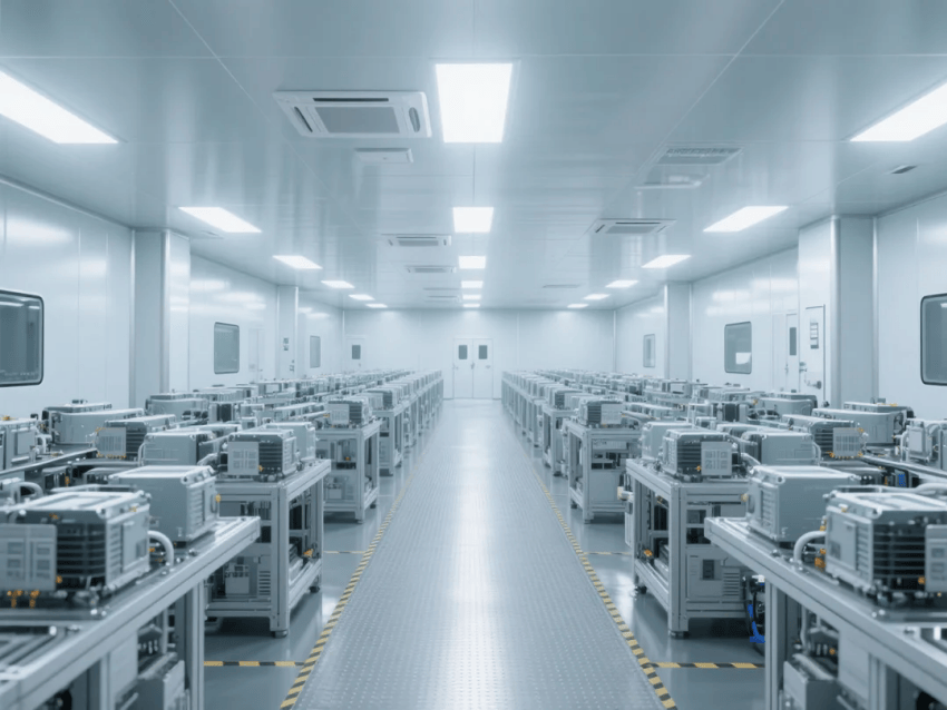 合肥萬級氫燃料電池組件生產車間凈化裝修工程